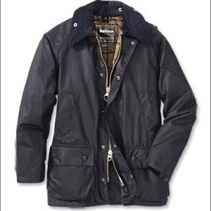 Barbour Bedale Jacket 42 Navy WITH QUILT LINER